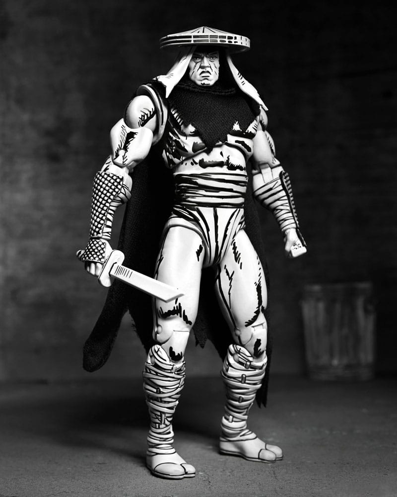 Teenage Mutant Ninja Turtles Actionfigur Foot Assassin Black and White 18 cm - Preorder - ETA: 15.10.2025