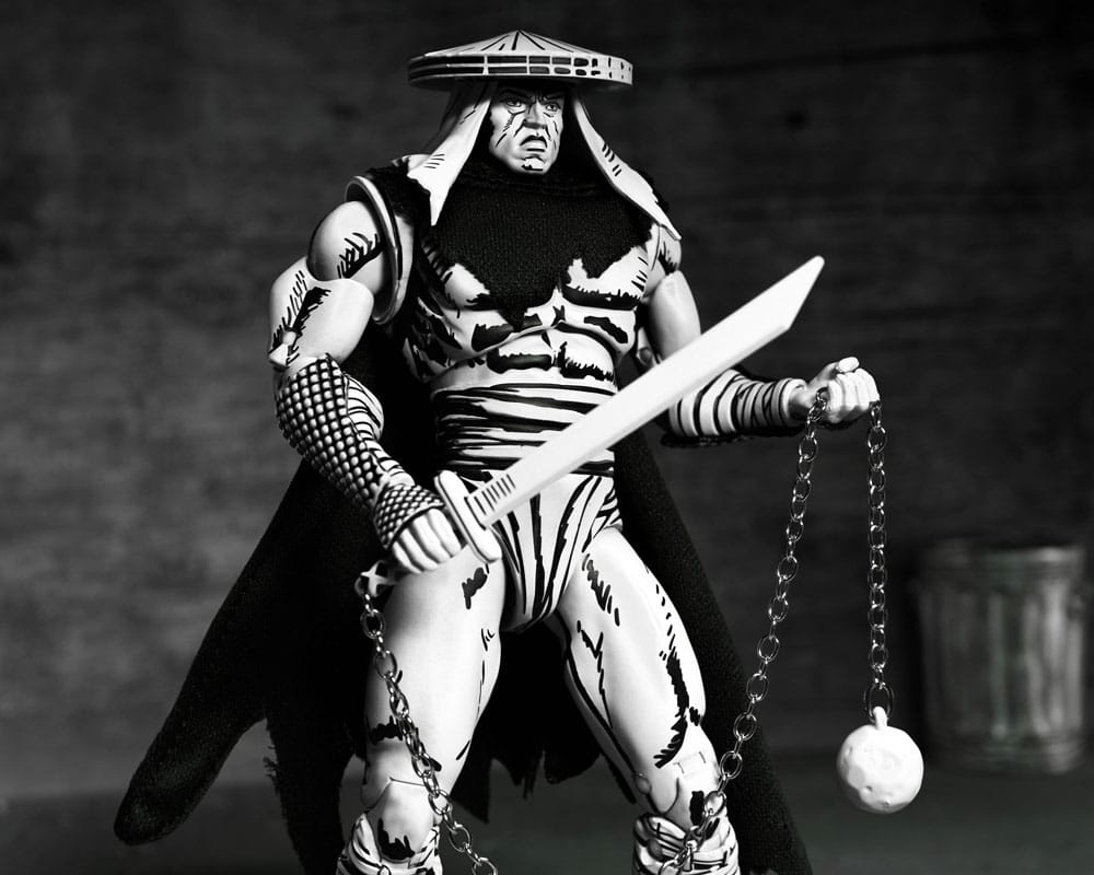 Teenage Mutant Ninja Turtles Actionfigur Foot Assassin Black and White 18 cm - Preorder - ETA: 15.10.2025