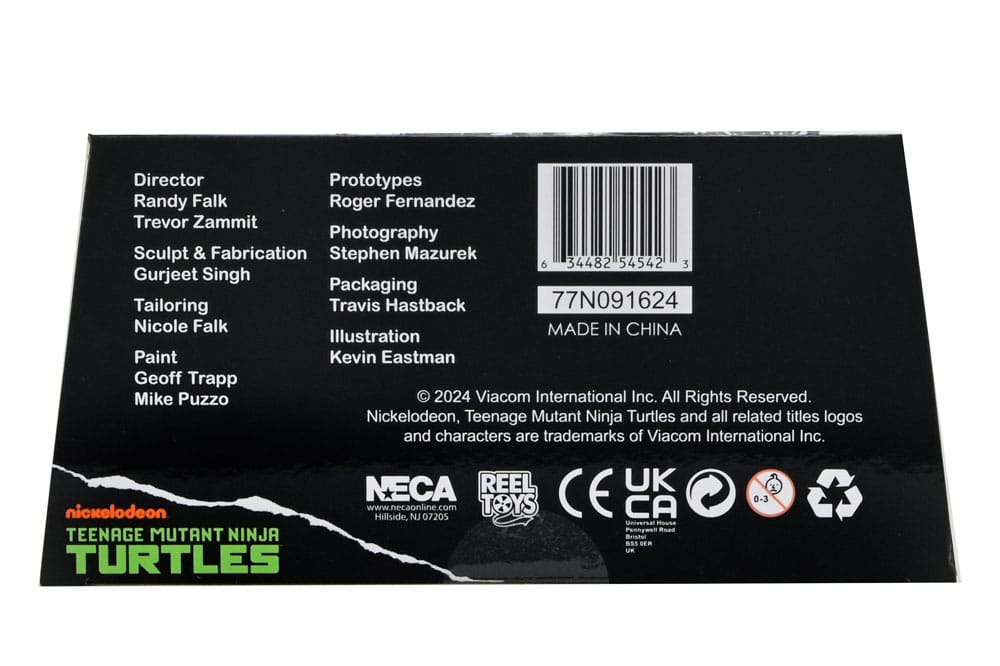 Teenage Mutant Ninja Turtles Actionfigur Foot Assassin Black and White 18 cm - Preorder - ETA: 15.10.2025