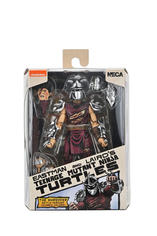 Teenage Mutant Ninja Turtles Actionfigur Battle Damaged Shredder 18 cm - Preorder - ETA: 15.10.2025