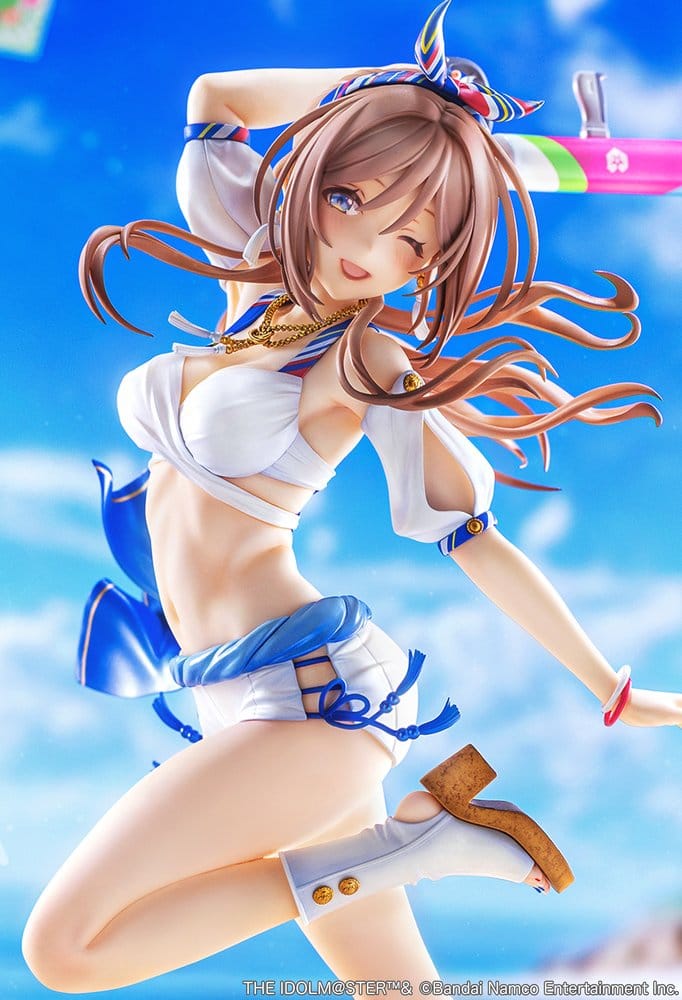 The Idolmaster Gakuen PVC Figur 1/7 Himesaki Rinami Kimi to Semi Blue Ver. 27 cm - Preorder - ETA: 23.04.2027