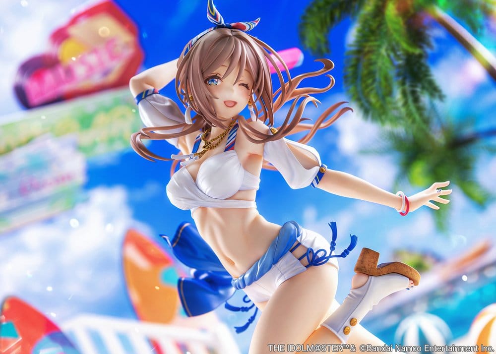The Idolmaster Gakuen PVC Figur 1/7 Himesaki Rinami Kimi to Semi Blue Ver. 27 cm - Preorder - ETA: 23.04.2027