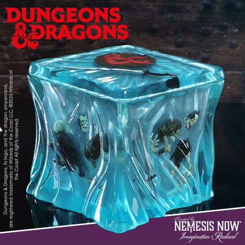 Dungeons & Dragons Würfelbecher Gelatinous Cube 11 cm - Preorder - ETA: 21.09.2026