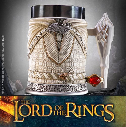 Herr der Ringe Krug Gandalf the White 15 cm - Versand: 5-7 Tage nach Bestellung