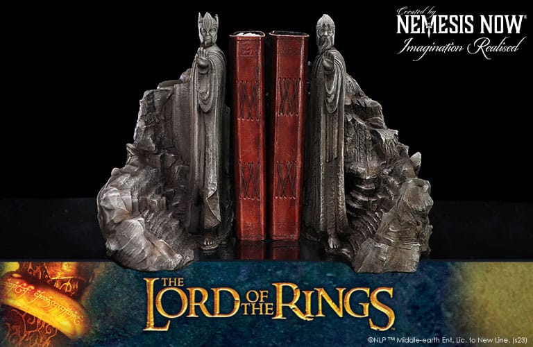 Herr der Ringe Buchstützen Gates of Argonath 19 cm  - Preorder - ETA: 21.09.2026