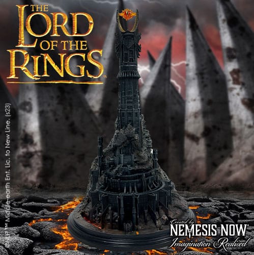 Herr der Ringe Statue mit Räuchereinsatz Barad Dur 26 cm - Preorder - ETA: 27.11.2025