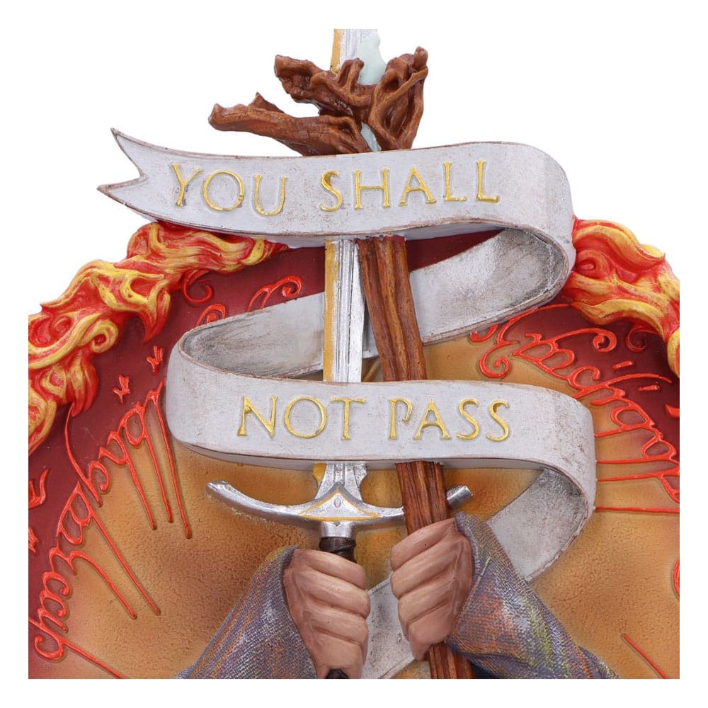 Der Herr der Ringe Wandschmuck You Shall Not Pass 30 cm - Versand: 5-7 Tage nach Bestellung