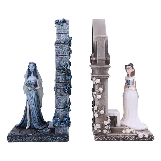 Corpse Bride Emily und Victorial Buchstützen 19 cm - Versand: 7 Tage nach Bestellung