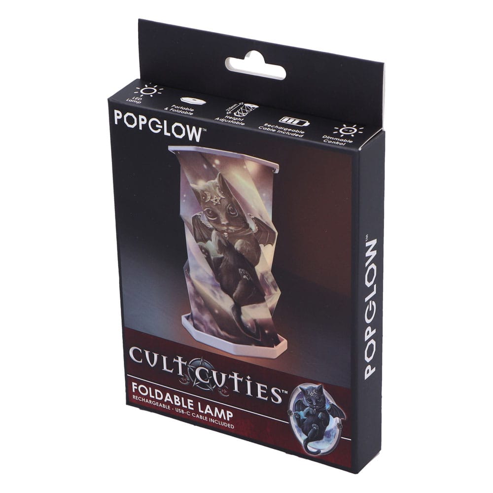Cult Cuties faltbare Lampe Malpuss 15 cm - Versand: 7 Tage nach Bestellung