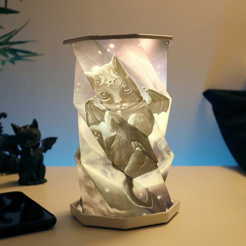 Cult Cuties faltbare Lampe Malpuss 15 cm - Versand: 7 Tage nach Bestellung