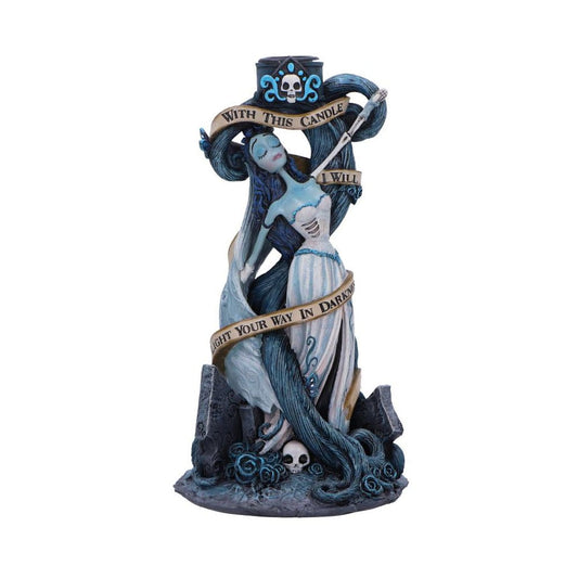 Corpse Bride - Hochzeit mit einer Leiche Kerzenständer With This Candle Vow 19 cm - Preorder - ETA: 14.04.2026
