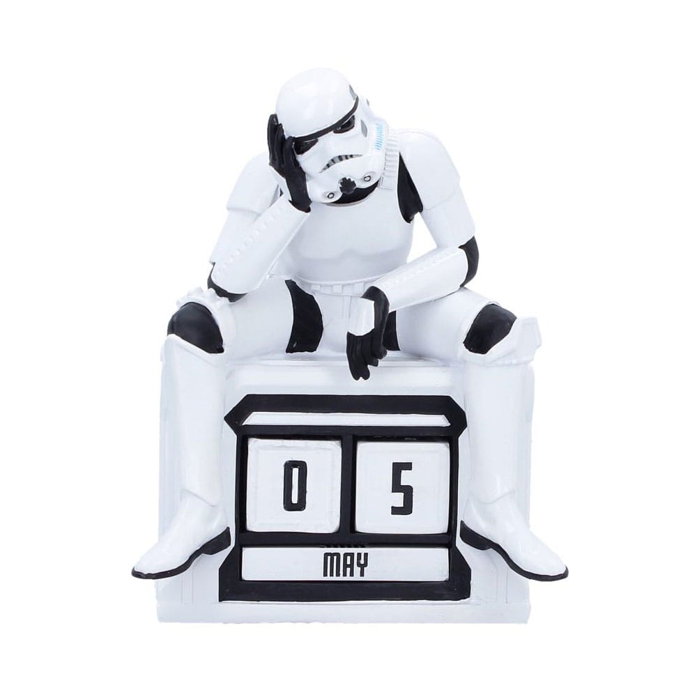 Original Stormtrooper Ewiger Kalender What a Day 14 cm - Versand: 7 Tage nach Bestellung
