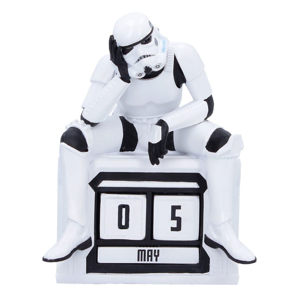 Original Stormtrooper Ewiger Kalender What a Day 14 cm - Versand: 7 Tage nach Bestellung