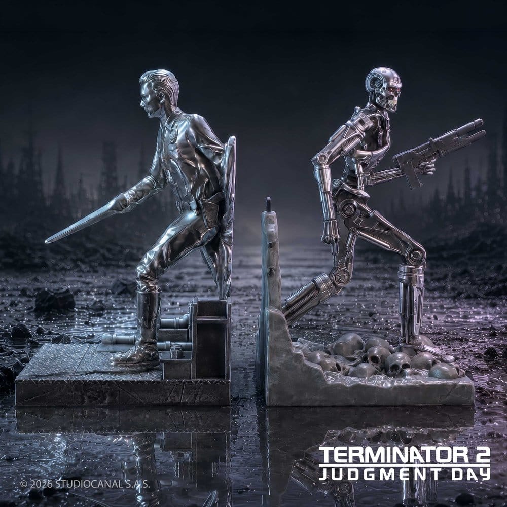 Terminator 2 Buchstützen T-1000 vs T-800 19 cm - Preorder - ETA: 25.09.2026