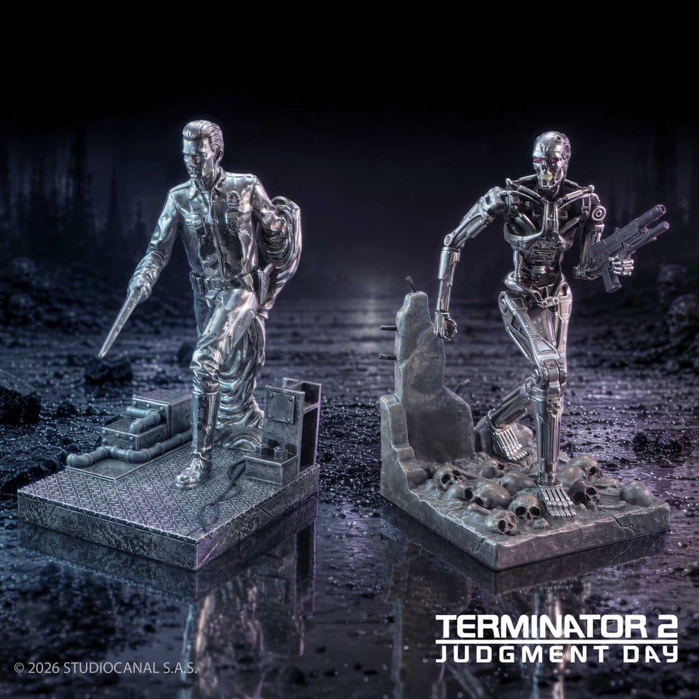 Terminator 2 Buchstützen T-1000 vs T-800 19 cm - Preorder - ETA: 25.09.2026