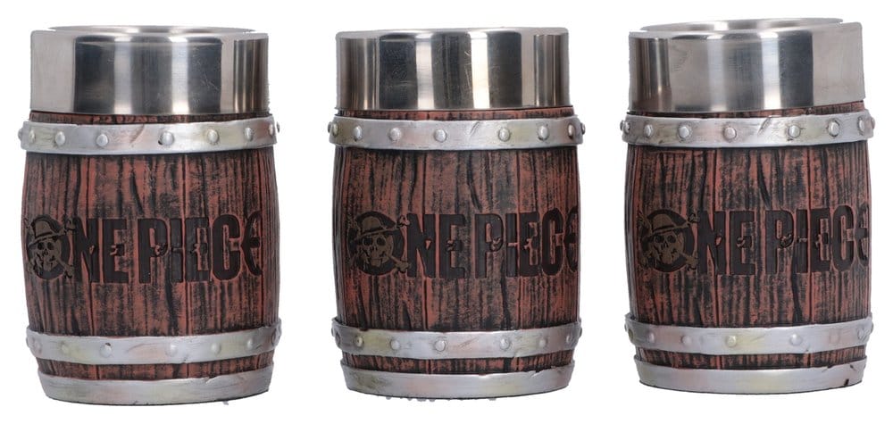 One Piece Schnapsgläser-Set Barrel 8 cm - Preorder - ETA: 23.10.2026