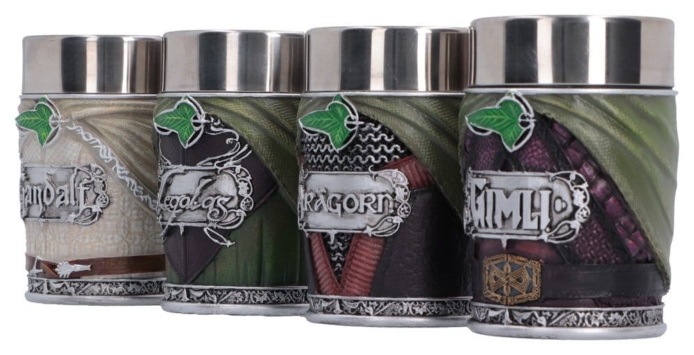 Der Herr der Ringe Mini-Becher Set The Fellowship 4 cm - Preorder - ETA: 25.11.2026