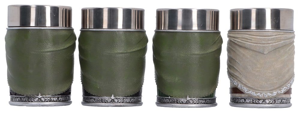 Der Herr der Ringe Mini-Becher Set The Fellowship 4 cm - Preorder - ETA: 25.11.2026