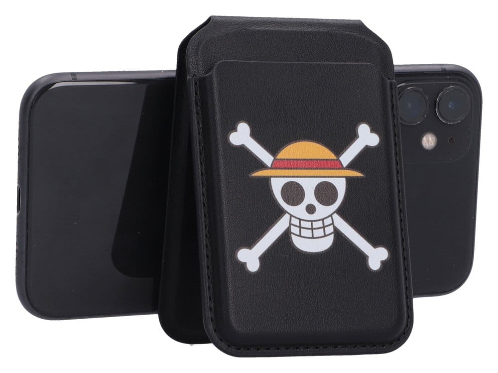 One Piece Kartenhalter Luffy Jolly Roger Black 10 cm - Preorder - ETA: 25.11.2026