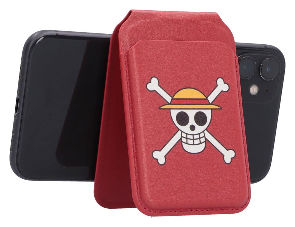 One Piece Kartenhalter Luffy Jolly Roger (Red) 10 cm - Preorder - ETA: 25.11.2026