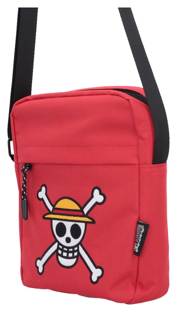 One Piece Umhängetasche Luffy Jolly Roger (Red) 23 cm - Preorder - ETA: 28.12.2026