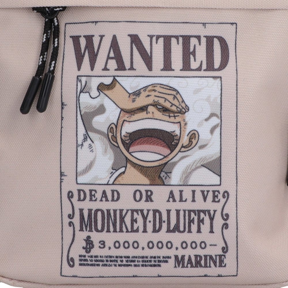 One Piece Umhängetasche Luffy Wanted Poster 23 cm - Preorder - ETA: 28.12.2026