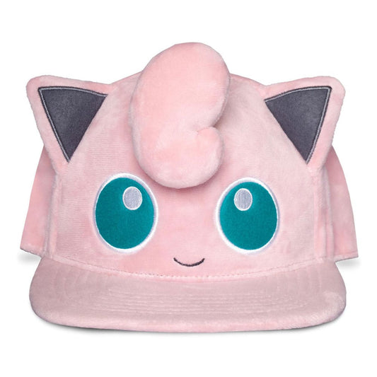 Pokémon Plüsch Snapback Cap Pummeluff - Versand: 5-7 Tage nach Bestellung