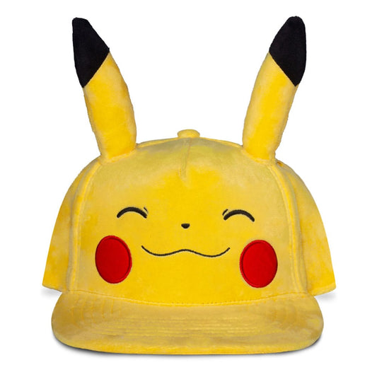 Pokemon Snapback Cap Smiling Pikachu - Versand: 5-7 Tage nach Bestellung