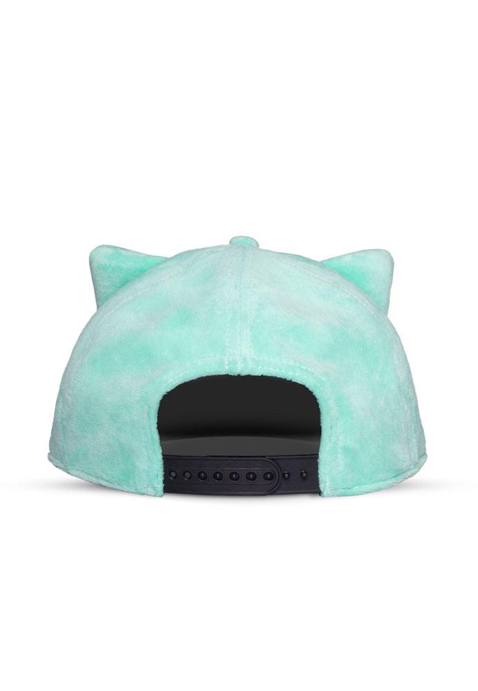 Pokémon Plüsch Snapback Cap Bulbasaur  - Versand: 5-7 Tage nach Bestellung