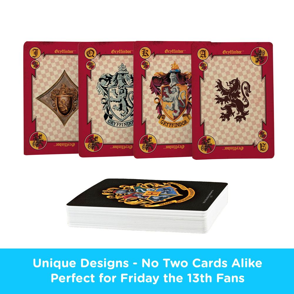 Harry Potter Spielkarten Crests - Versand: 5-7 Tage nach Bestellung