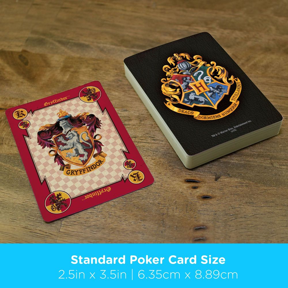 Harry Potter Spielkarten Crests - Versand: 5-7 Tage nach Bestellung
