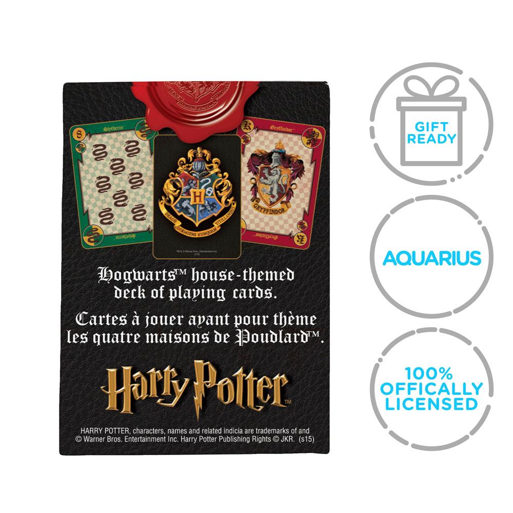 Harry Potter Spielkarten Crests - Versand: 5-7 Tage nach Bestellung