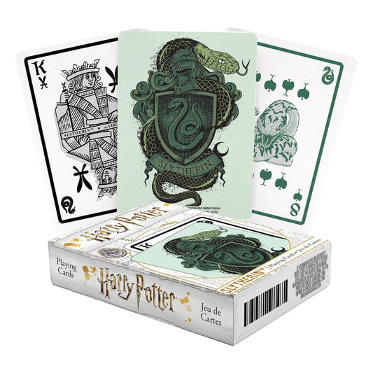 Harry Potter Spielkarten Slytherin - Versand: 5-7 Tage nach Bestellung