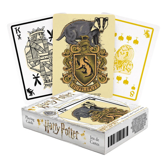 Harry Potter Spielkarten Hufflepuff - Versand: 5-7 Tage nach Bestellung