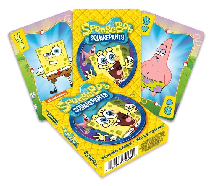 SpongeBob Spielkarten Cartoon  - Versand: 7 Tage nach Bestellung