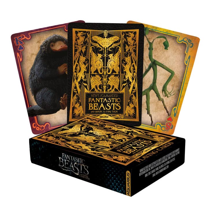 Harry Potter: Fantastic Beasts - Themed Playing Cards - Preorder - ETA: 27.10.2025