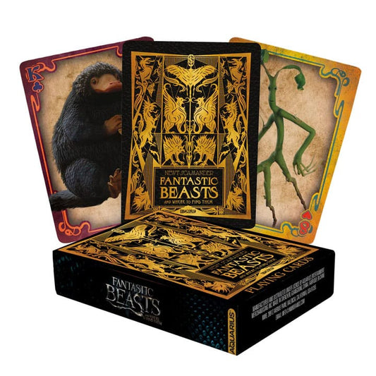 Harry Potter: Fantastic Beasts - Themed Playing Cards - Versand: 5-7 Tage nach Bestellung