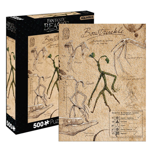 Harry Potter: Fantastic Beasts - Bowtruckle 500 Piece Jigsaw Puzzle - Versand: 5-7 Tage nach Bestellung