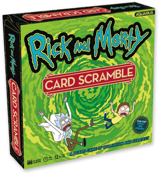 Rick and Morty Brettspiel Card Scramble *Englische Version* - Preorder - ETA: 11.05.2026