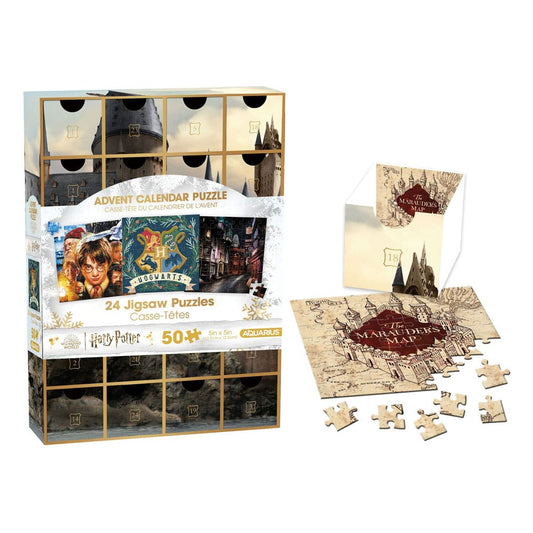Harry Potter Puzzle Adventskalender (49 Teile) - Preorder - ETA: 20.12.2026