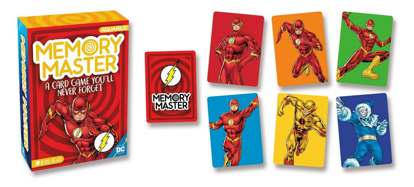 DC Comics: The Flash Memory Master Card Game - Versand: 5-7 Tage nach Bestellung