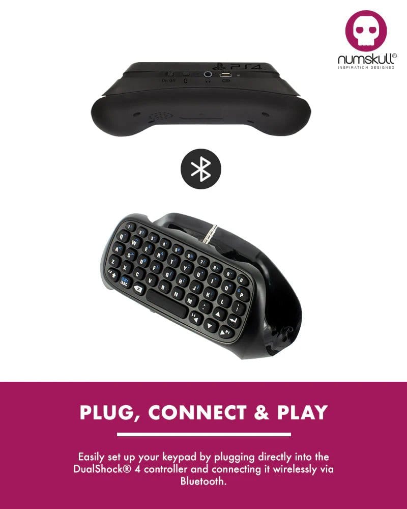 PlayStation 4 Mini-Tastatur / Chatpad Bluetooth Wireless - Preorder - ETA: 25.09.2026