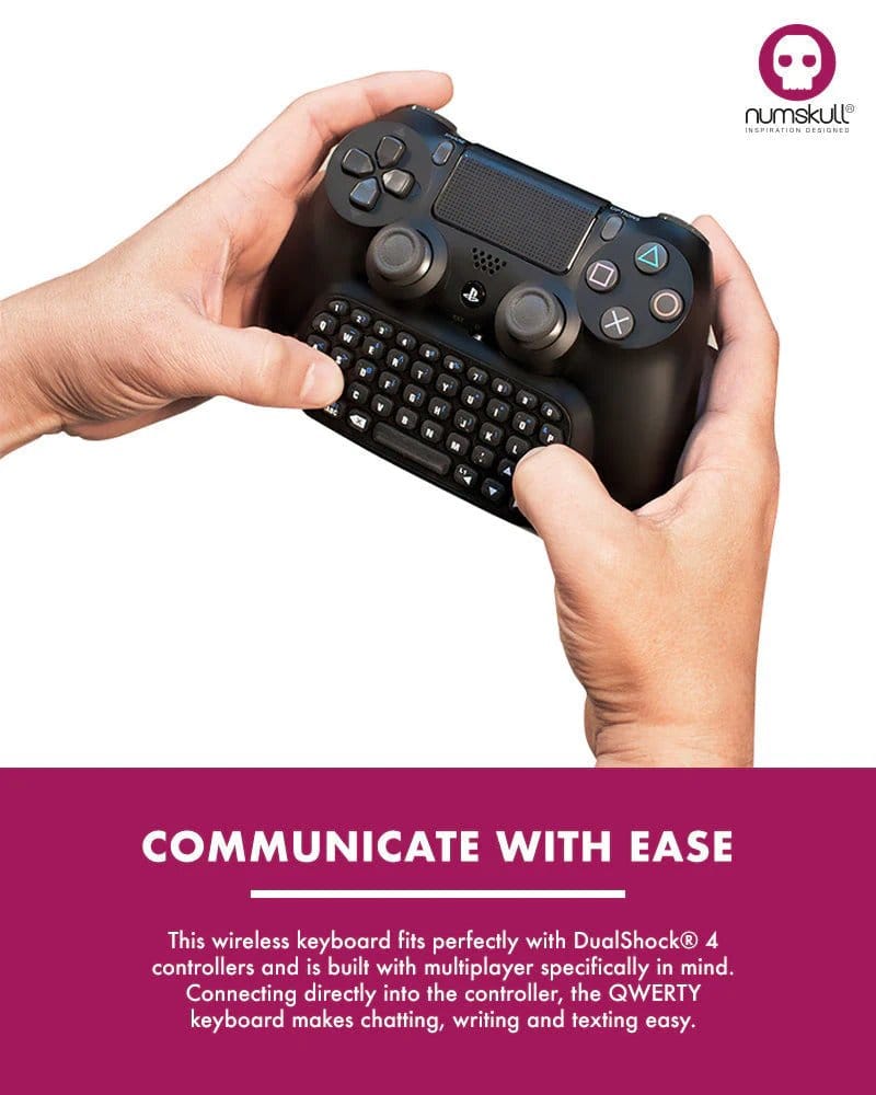 PlayStation 4 Mini-Tastatur / Chatpad Bluetooth Wireless - Preorder - ETA: 25.09.2026