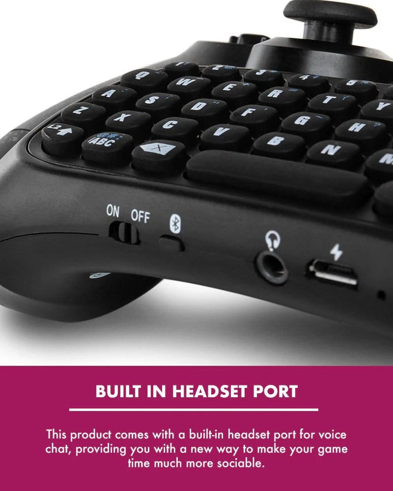 PlayStation 4 Mini-Tastatur / Chatpad Bluetooth Wireless - Preorder - ETA: 25.09.2026