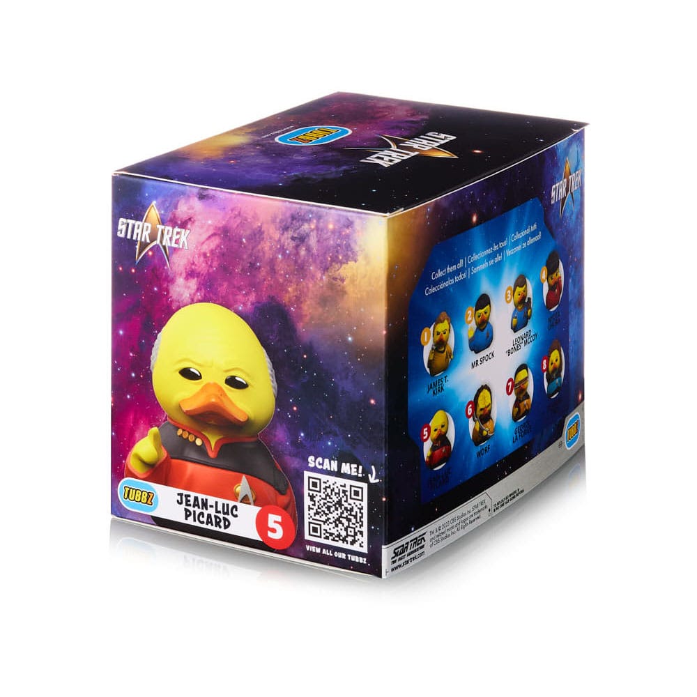 Star Trek Tubbz PVC Figur Jean-Luc Picard Boxed Edition 10 cm  - Preorder - ETA: 08.09.2025