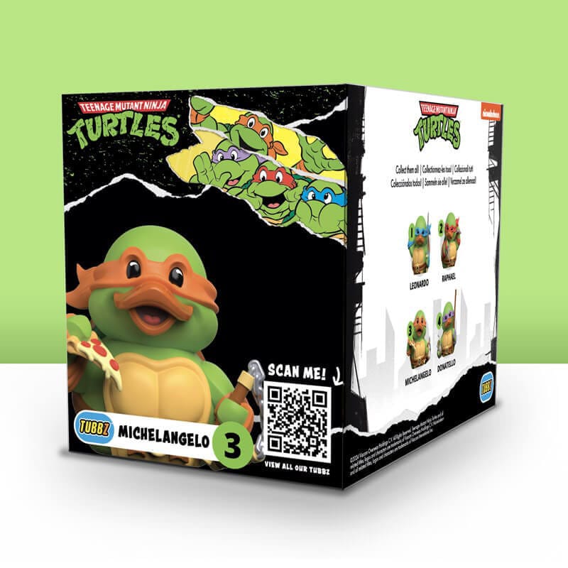 Teenage Mutant Ninja Turtles Tubbz PVC Figur Michelangelo Boxed Edition 10 cm   - Versand: 5-7 Tage nach Bestellung