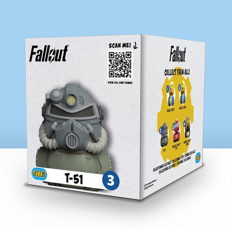 Fallout Tubbz PVC Figur T-51 Boxed Edition 10 cm   - Preorder - ETA: 25.08.2026