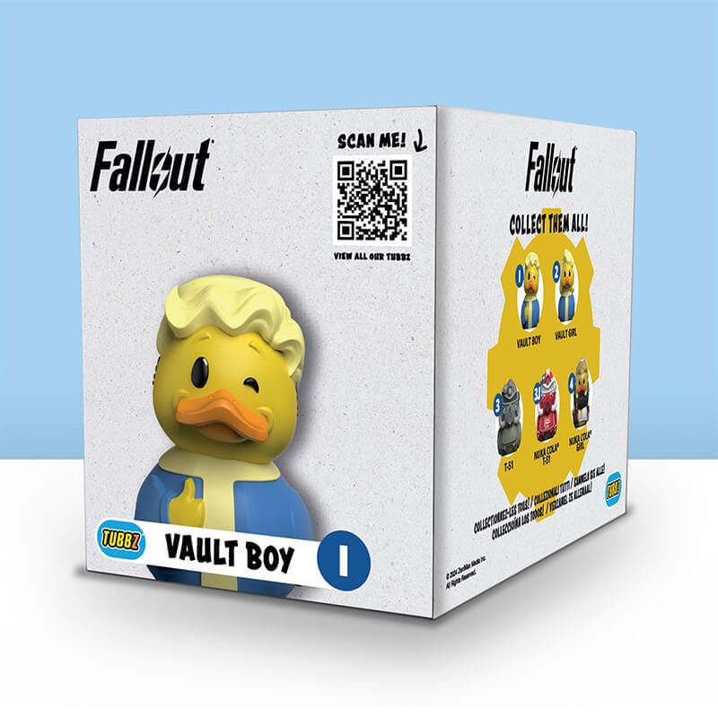 Fallout Tubbz PVC Figur Vault Boy Boxed Edition 10 cm   - Versand: 5-7 Tage nach Bestellung