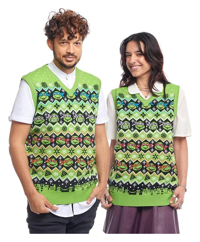 Teenage Mutant Ninja Turtles Christmas Tank Top Größe M - Preorder - ETA: 25.09.2026