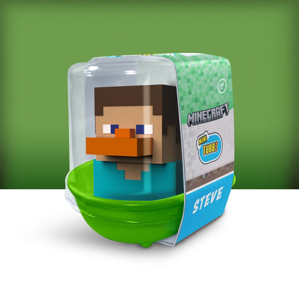 Minecraft Tubbz Mini PVC Figur Steve 5 cm          - Versand: 5-7 Tage nach Bestellung